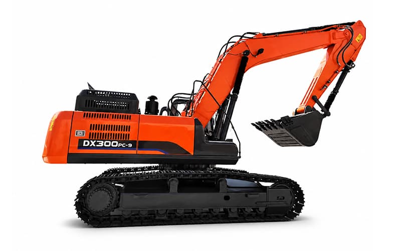 DX300PC-9 29.5 ตันรถขุดตีนตะขาบ