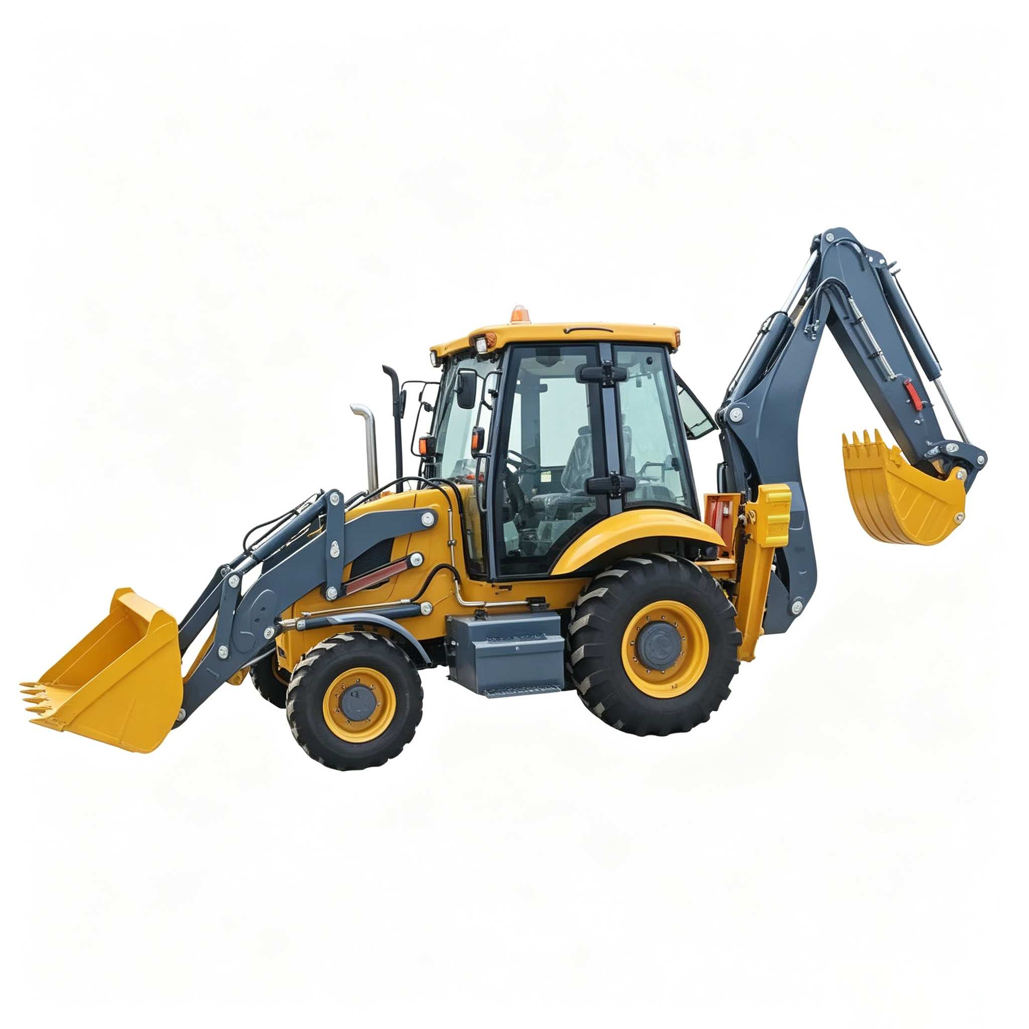 DX810 แบคโฮหน้าตักหลังขุด