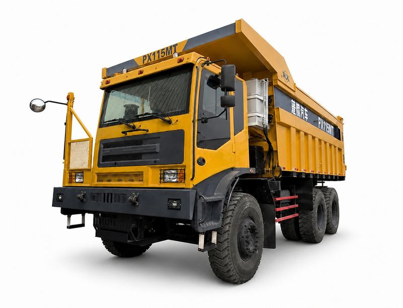 PX115 80 Ton รถดัมพ์สำหรับการขุดออฟโรด